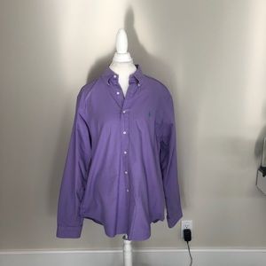 Ralph lauren lilac/lavender button down